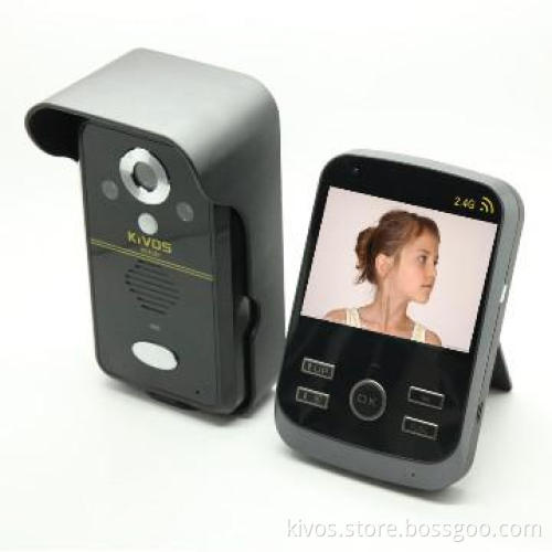 3.5Inch TFT Waterproof Wireless Door Phone Intercom With Motion